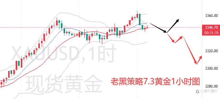 老黑策略：7.3外汇、黄金、原油分析策略