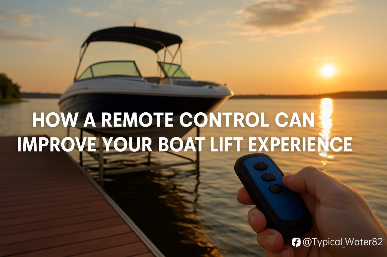 How a Remote Control Enhances Your Boat Lift Experience