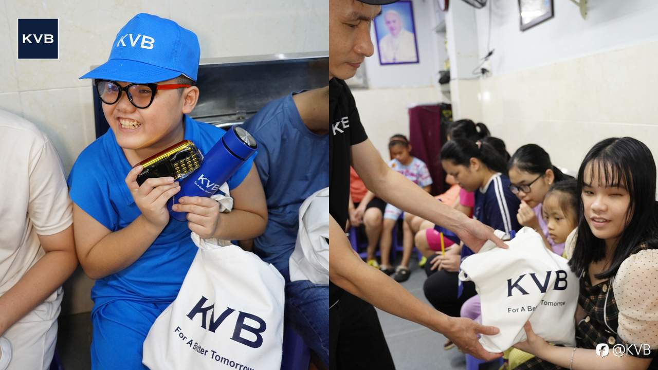 Spreading Love with KVB – Illuminating the Dreams of Visually Impaired Children 🇻🇳