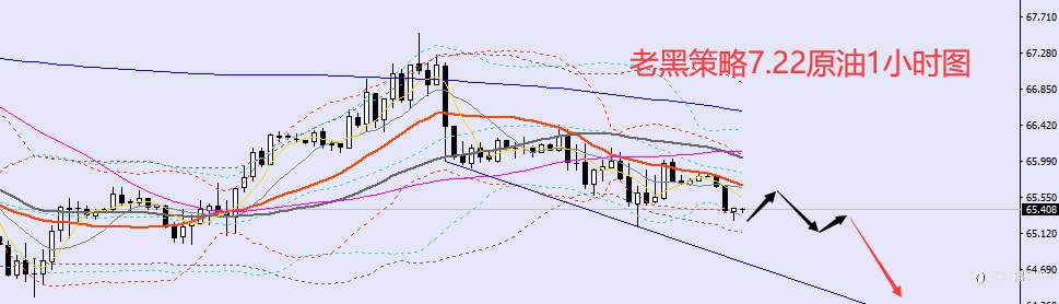 老黑策略:7.22外汇、黄金、原油分析策略
