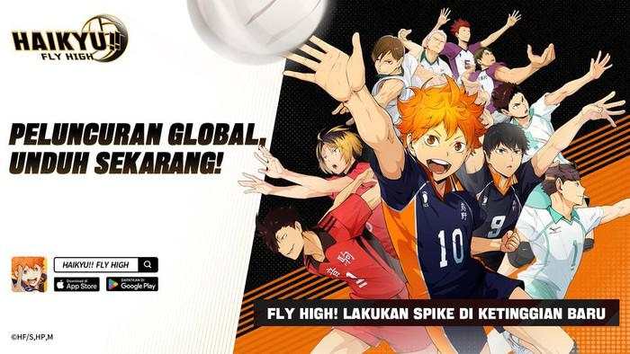 Haikyu!! Fly High Rilis di Android dan iOS, Segini Ukuran Filenya