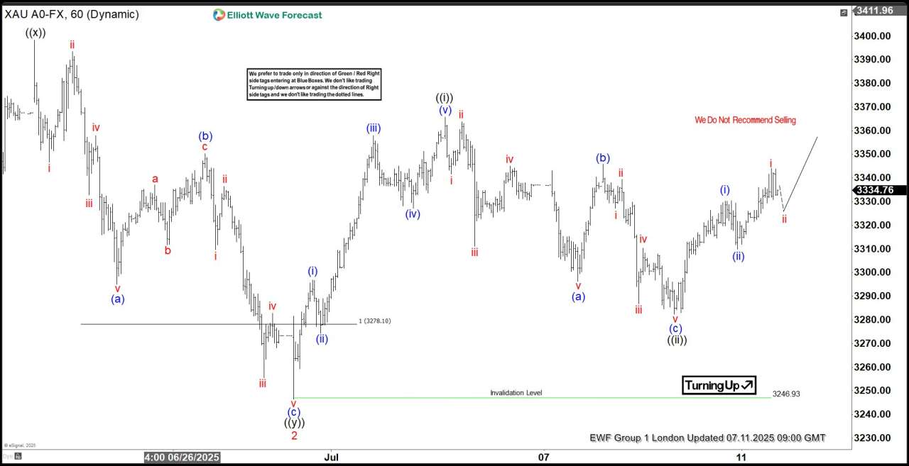 GOLD (XAUUSD) Calling the Rally from the Intraday Equal Legs Area