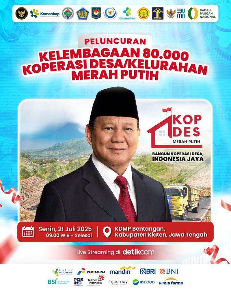 Prabowo Sentil Orang Kaya Ogah Bikin Koperasi: Maunya Bikin PT!