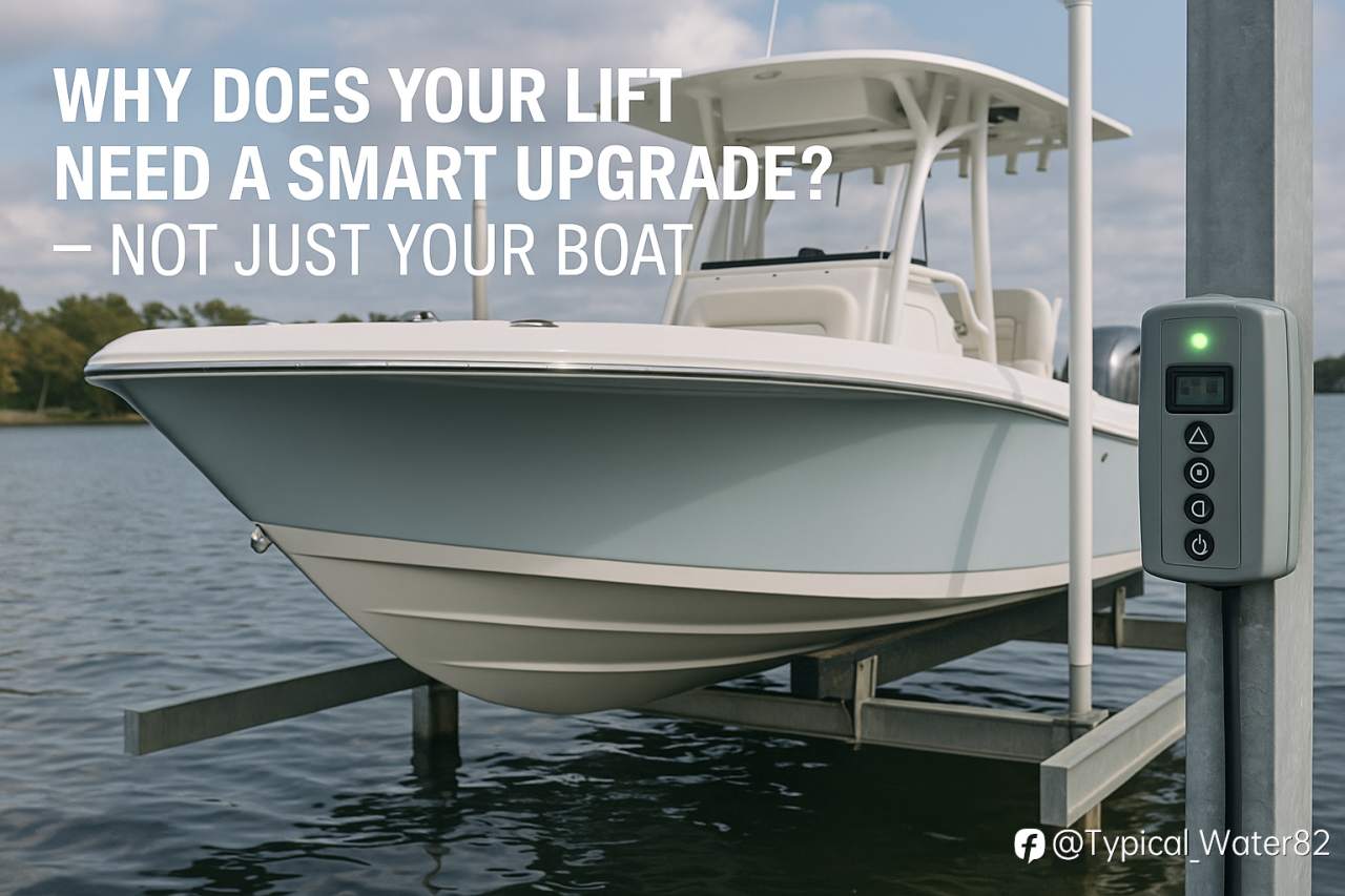 Why Your Boat Lift Deserves a Smart Upgrade (Not Just Your Boat)