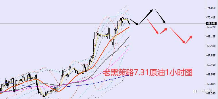 老黑策略：7.31外汇、黄金、原油分析策略