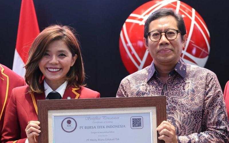 Sukses IPO, Merry Riana Yakin Sektor Pendidikan Punya Peluang Besar di Pasar Modal