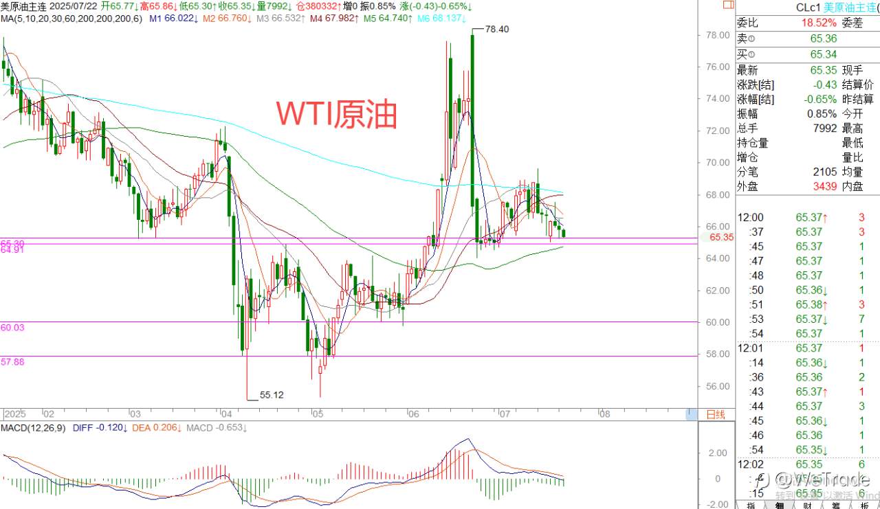 2025年7月22日|每日汇评-策略分析|王萍： 黄金震荡偏多运行