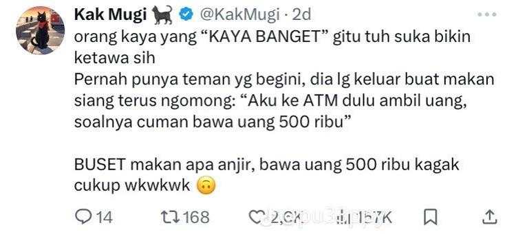 Culture Shock Orang Tajir yang Bikin Kaget Orang Biasa