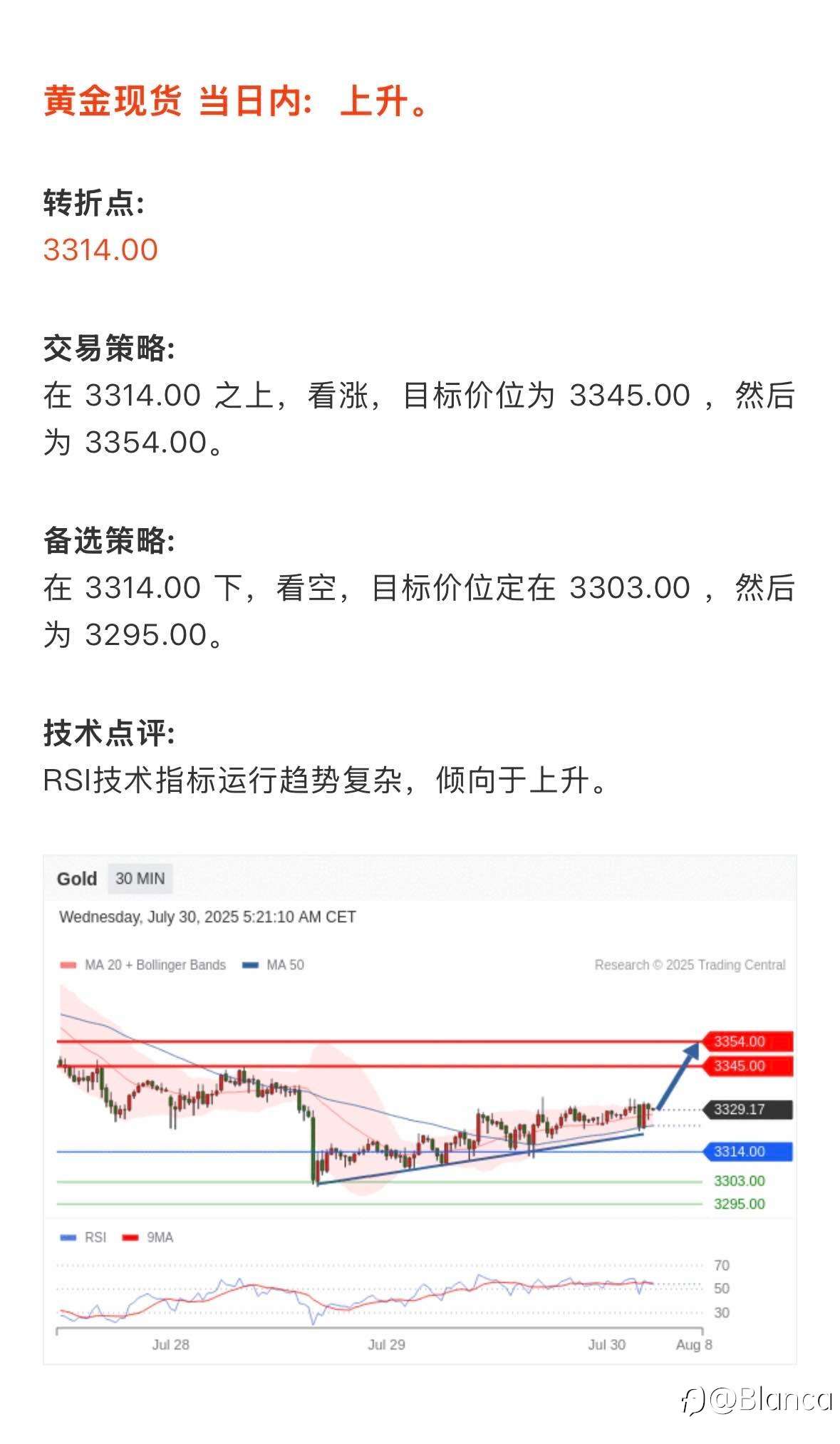 7.30市场策略简报｜关键点位与技术一览