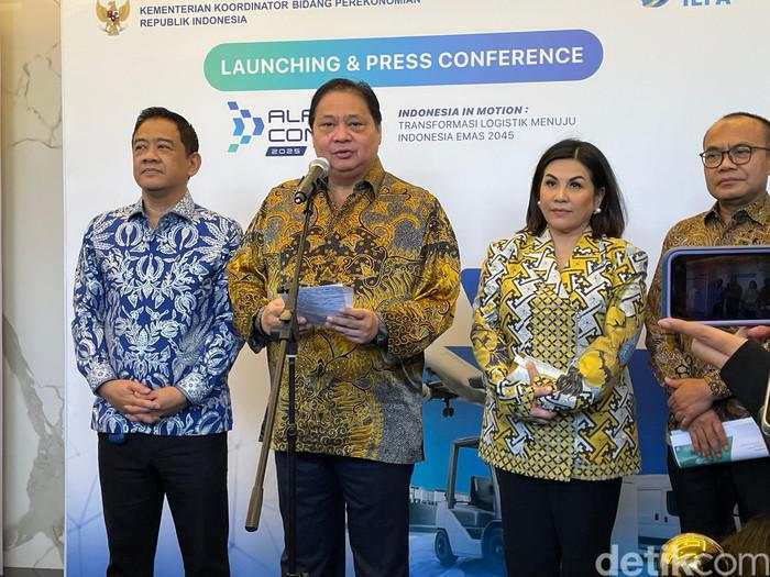 Airlangga Bidik Biaya Logistik RI Turun Jadi 8% di 2030
