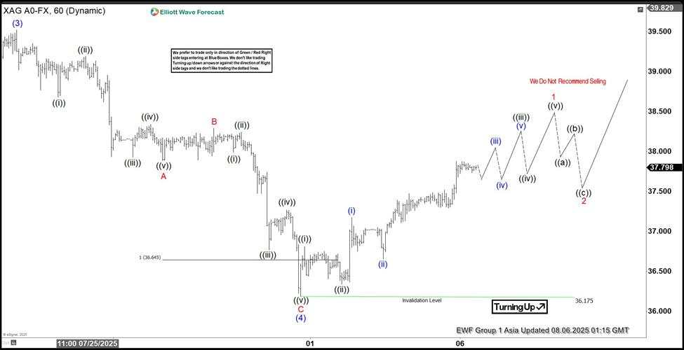 Elliott Wave analysis: Silver (XAG/USD) targets $40.3 in Wave five rally [Video]