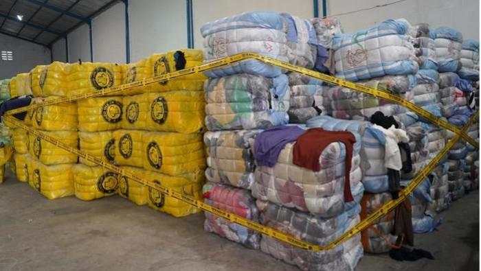 Pakaian Bekas Impor Ilegal dari Korea-China Diamankan, Nilainya Rp 112,35 M