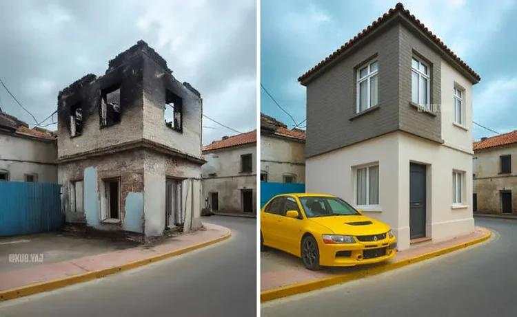 Keren! Bangunan Kumuh Disulap Jadi Arsitektur Modern Memukau