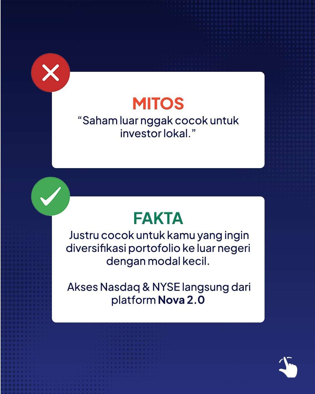 Jangan biarkan mitos bikin kamu ragu mulai.