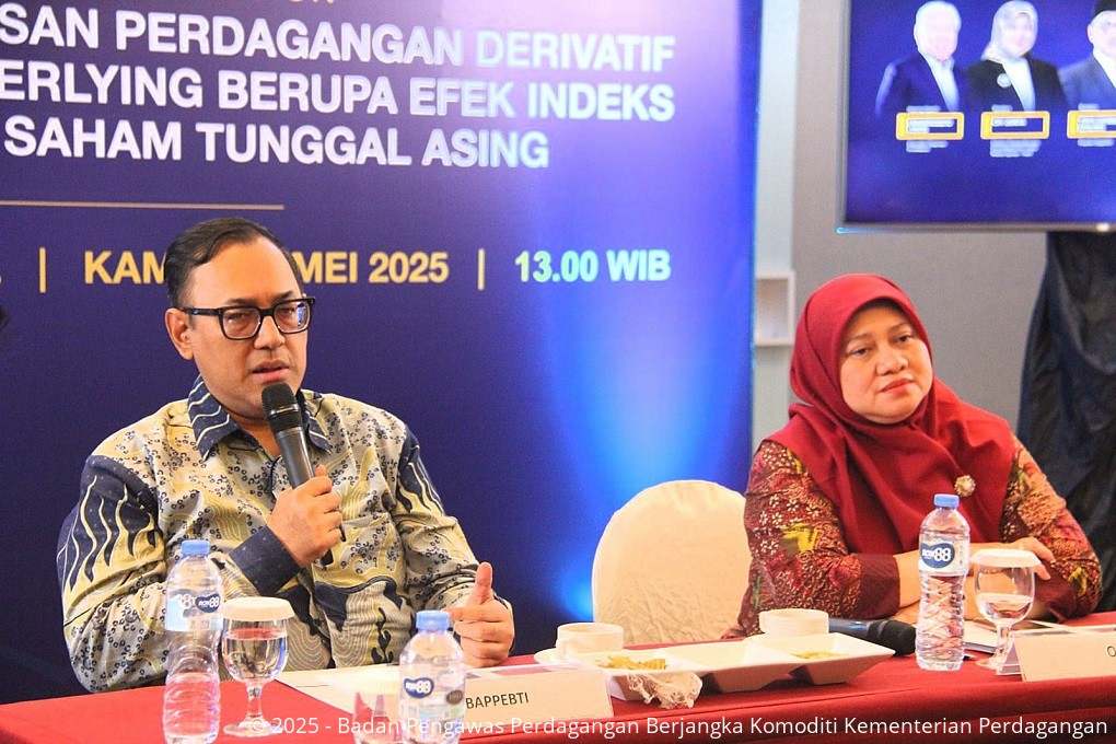 Kepala Bappebti Menghadiri FGD Pengaturan Derivatif Keuangan dengan Underlying Efek (Skema PALN)