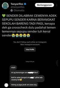 Chat Salah Labrak, Dikira Pelakor Padahal Cuma Kurir