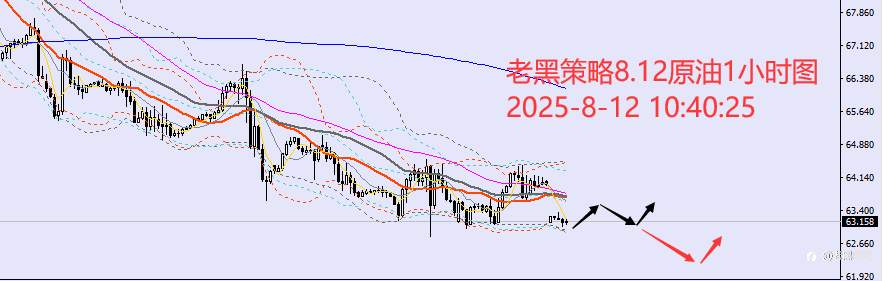老黑策略：8.12外汇、黄金、原油分析策略