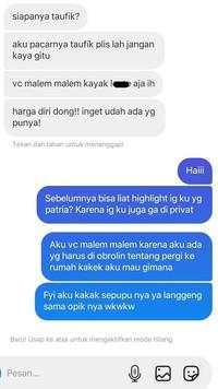 Chat Salah Labrak, Dikira Pelakor Padahal Cuma Kurir