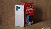 Unboxing Nubia A36, HP Harga Rp 900 Ribuan Tampilan Mirip iPhone Pro Max