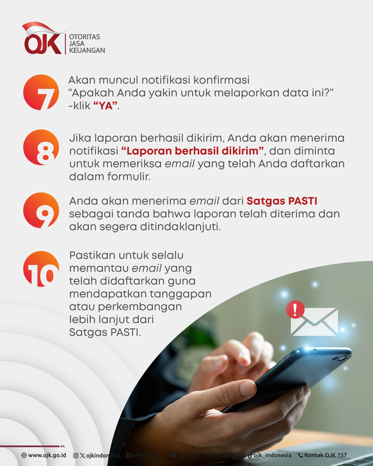 Kanal Pengaduan Satgas PASTI Berpindah ke SIPASTI