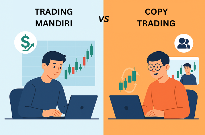 Trading Mandiri vs. Copy Trading: Mana Yang Cocok Buat Kamu?