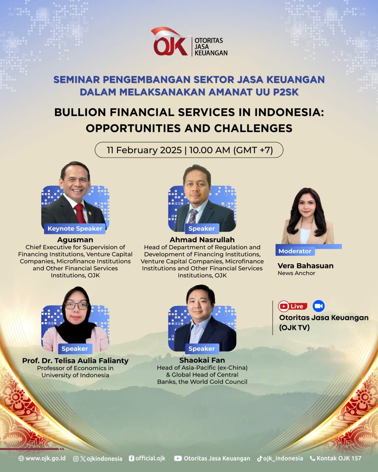 Seminar Pengembangan Sektor Jasa Keuangan dalam melaksanakan Amanat UU P2SK