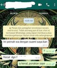 Chat Salah Labrak, Dikira Pelakor Padahal Cuma Kurir