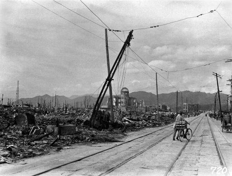 Bikin Merinding! Foto Peristiwa Bom Atom Hiroshima 80 Tahun Lalu