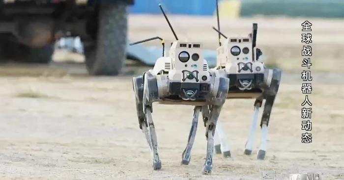 China Pamer Pasukan Robot Tempur yang Mengerikan