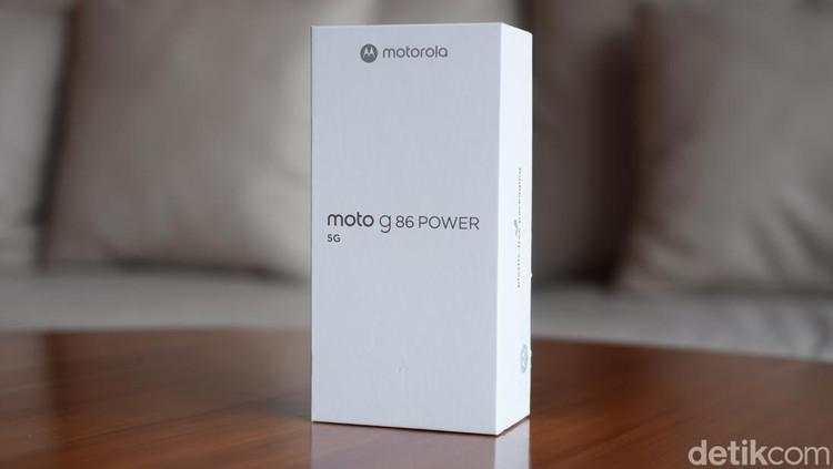 Unboxing Moto G86 Power, HP Motorola Terbaru Harga Rp 4 Jutaan