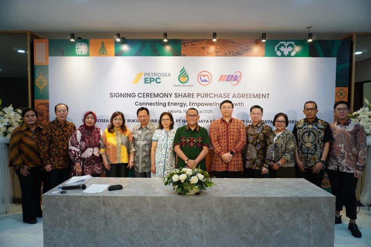 Petrosea (PTRO) & Rukun Raharja (RAJA) Resmi Akuisisi Grup Hafar, Perkuat Layanan Migas Lepas Pantai