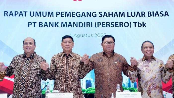 Komisaris & Direksi Bank Mandiri Usai Dirombak: Riduan Dirut-Henry Wadirut
