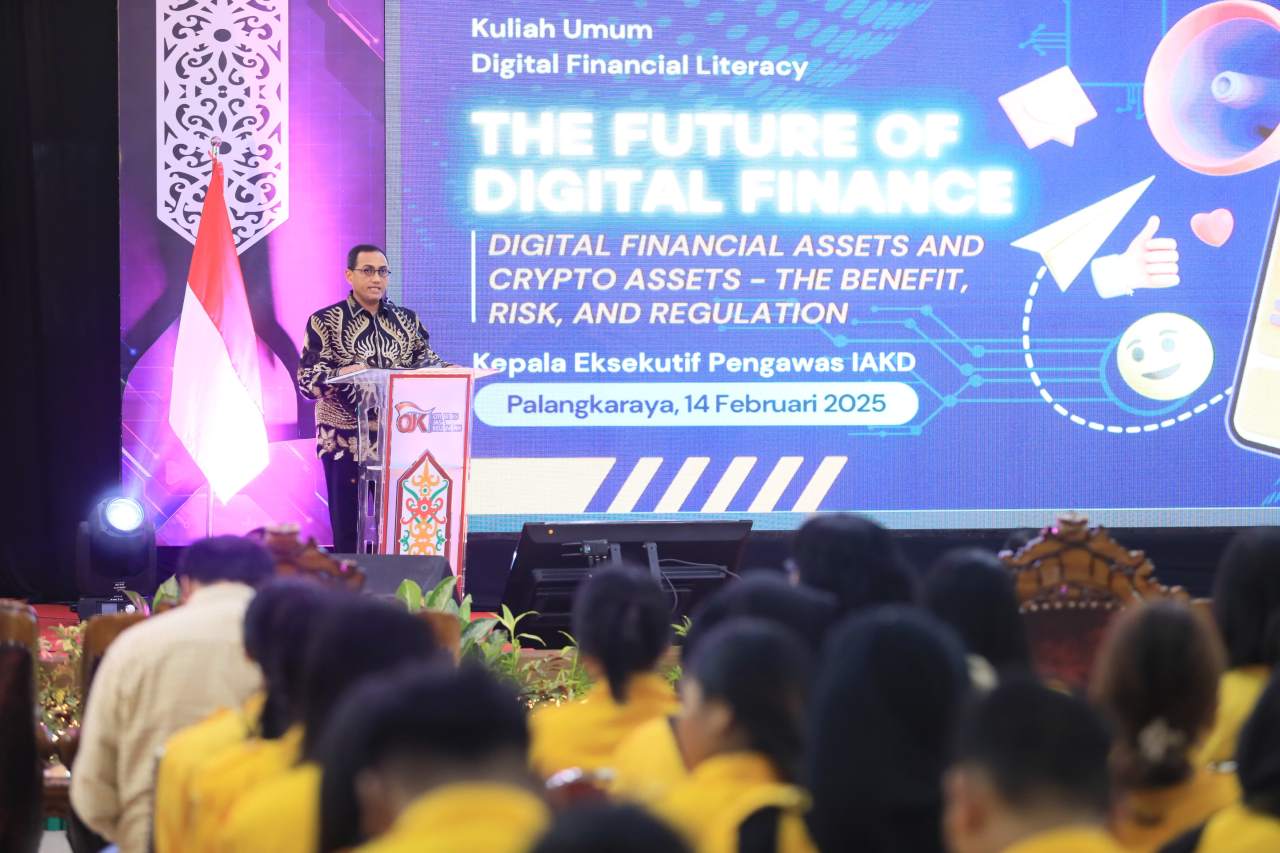 Siaran Pers: OJK Dorong Generasi Muda Pahami Keuangan Digital, Kuliah Umum OJK di Universitas Palangkaraya