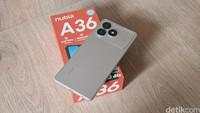 Unboxing Nubia A36, HP Harga Rp 900 Ribuan Tampilan Mirip iPhone Pro Max