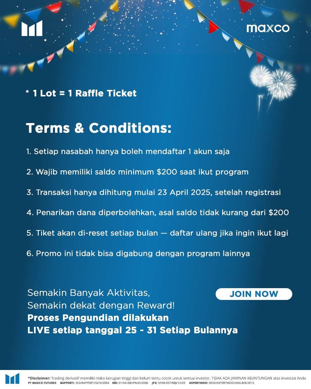 🎉 TRADING FESTIVAL MAXCO RESMI DIMULAI!