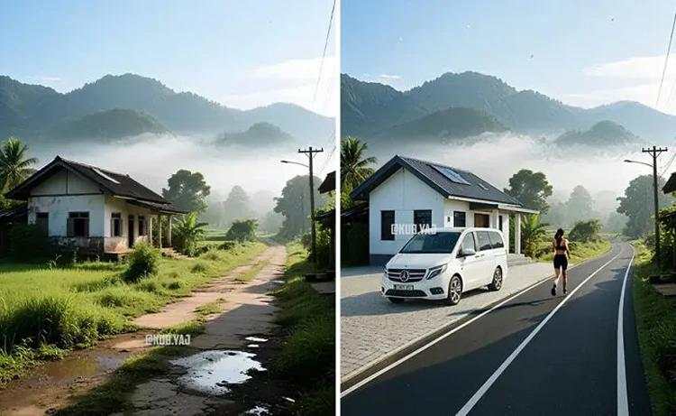 Keren! Bangunan Kumuh Disulap Jadi Arsitektur Modern Memukau