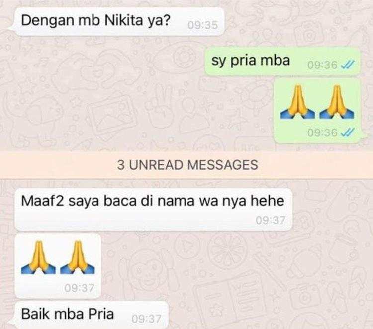 Kumpulan Chat Random Paling Absurd, baca Sekali Langsung Ketawa