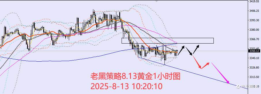 老黑策略：8.13外汇、黄金、原油分析策略