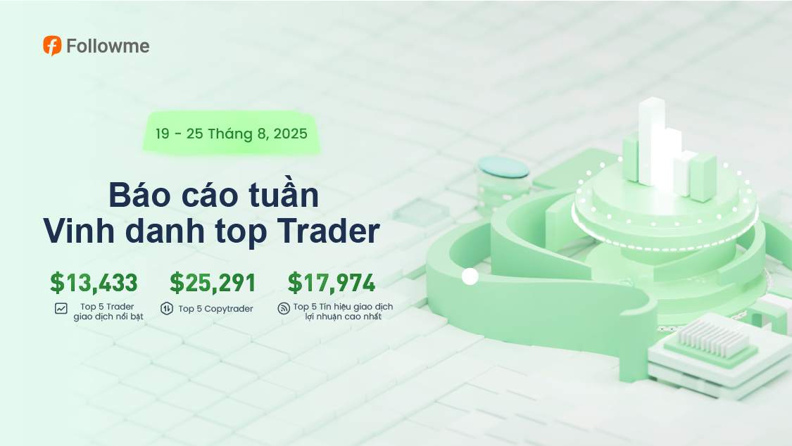 Báo cáo Tuần 19 – 25/08/2025 | Vinh danh Top Trader