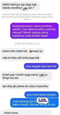 Chat Salah Labrak, Dikira Pelakor Padahal Cuma Kurir