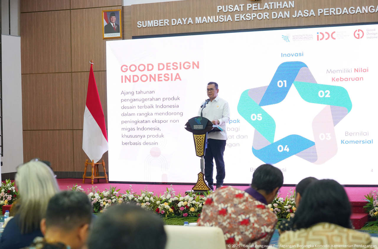 Kepala Bappebti Menghadiri Penganugerahan GDI 2024 dan Peluncuran GDI 2025