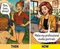 Komik yang Gambarkan Bedanya Kehidupan Zaman Dulu vs Now karena Teknologi
