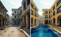 Keren! Bangunan Kumuh Disulap Jadi Arsitektur Modern Memukau