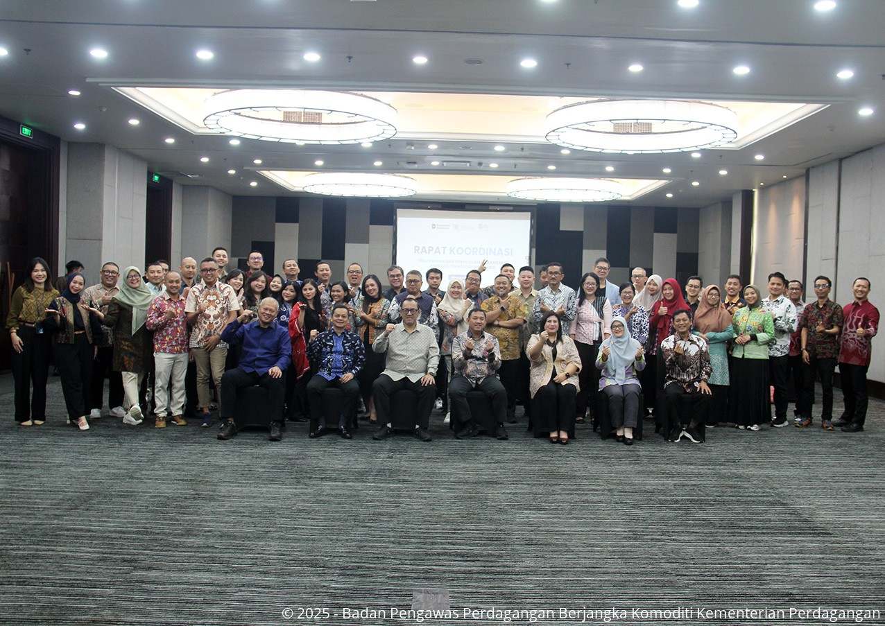 Bappebti pada Rapat Koordinasi Penjaminan dan Penyelesaian Transaksi Menggunakan Teknologi Informasi