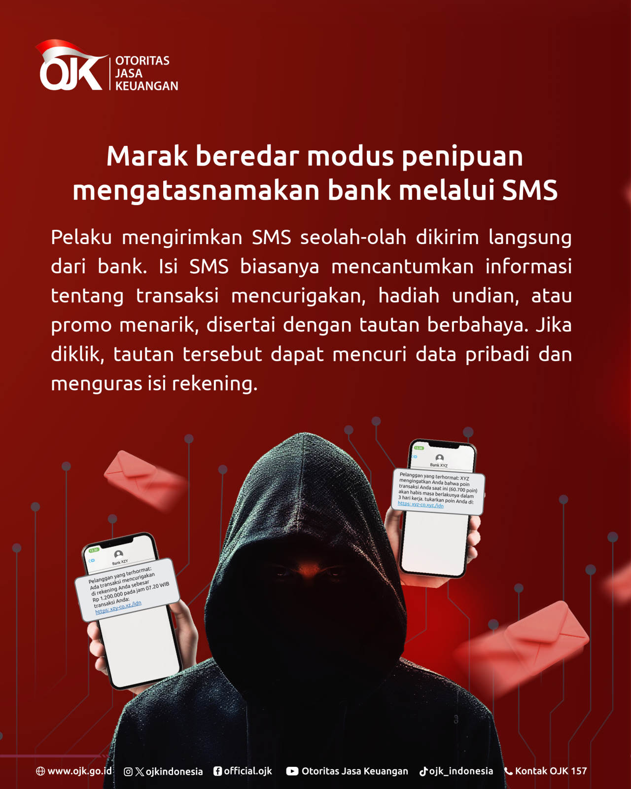Waspada Penipuan Mengatasnamakan Bank melalui SMS
