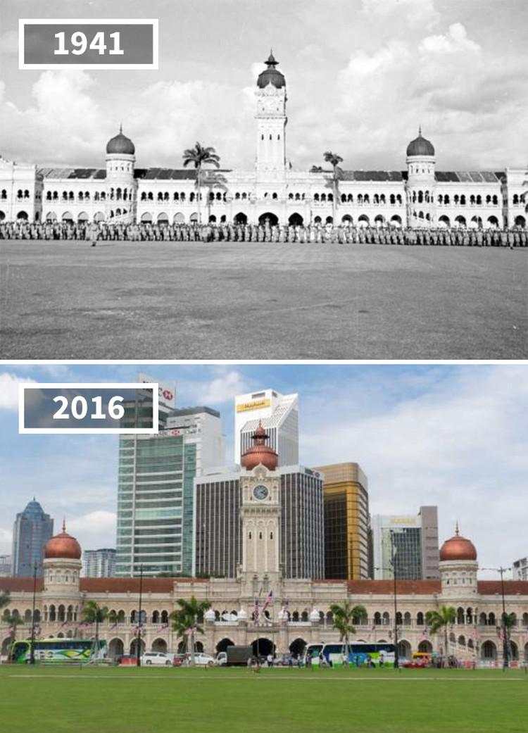 Foto Dulu vs Sekarang Tempat Dunia, Bikin Melotot!