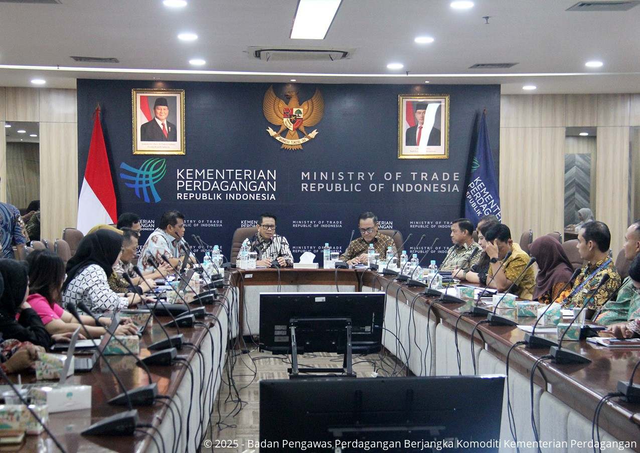 Bappebti pada Exit Meeting dengan Inspektorat Jenderal