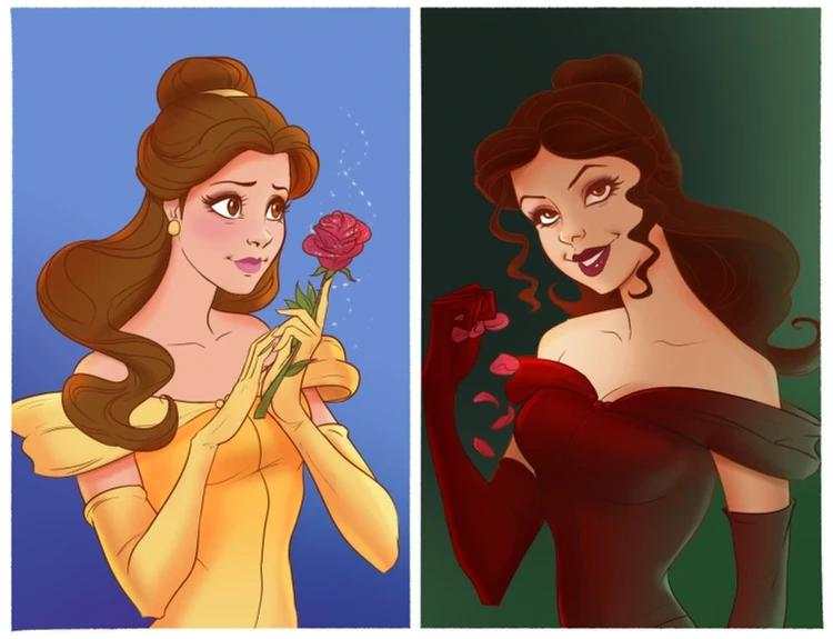 Penampilan Putri Disney Jika Mereka Jadi Villain