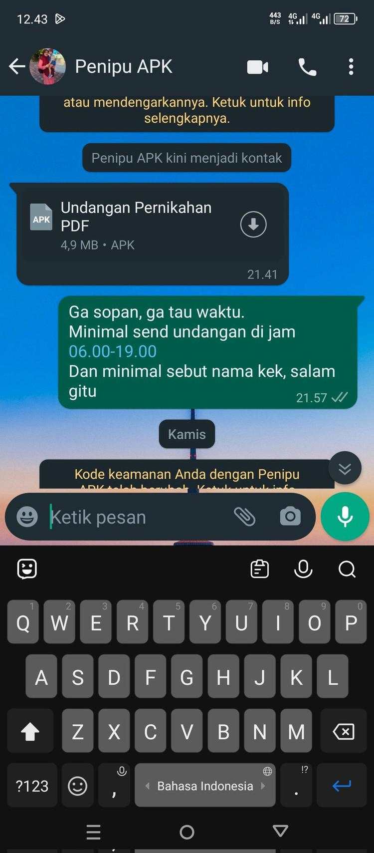 Ragam Chat Penipu Gagal Nipu yang Bikin Ngakak, Ketahuan Bohong!
