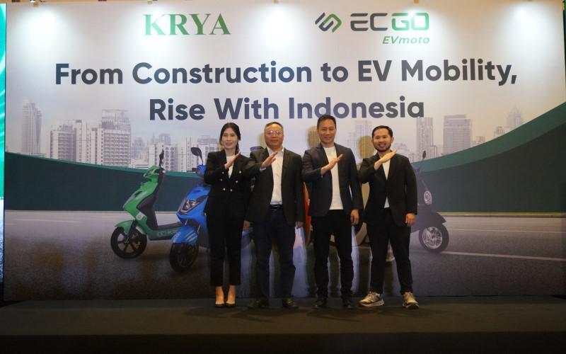 Masuk Industri EV, KRYA Siap Besarkan Bisnis Motor Listrik ECGO